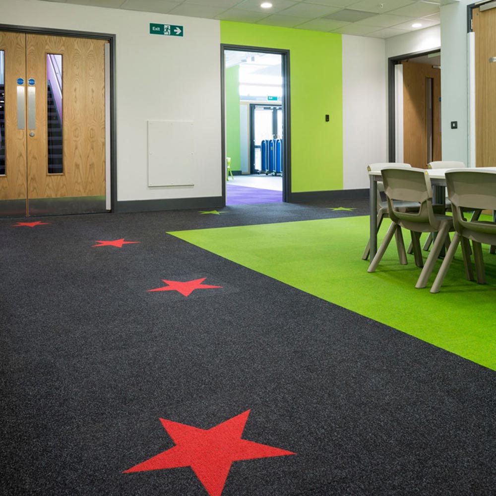 Heckmondwike Supacord Carpet Tiles Education Carpet Stars