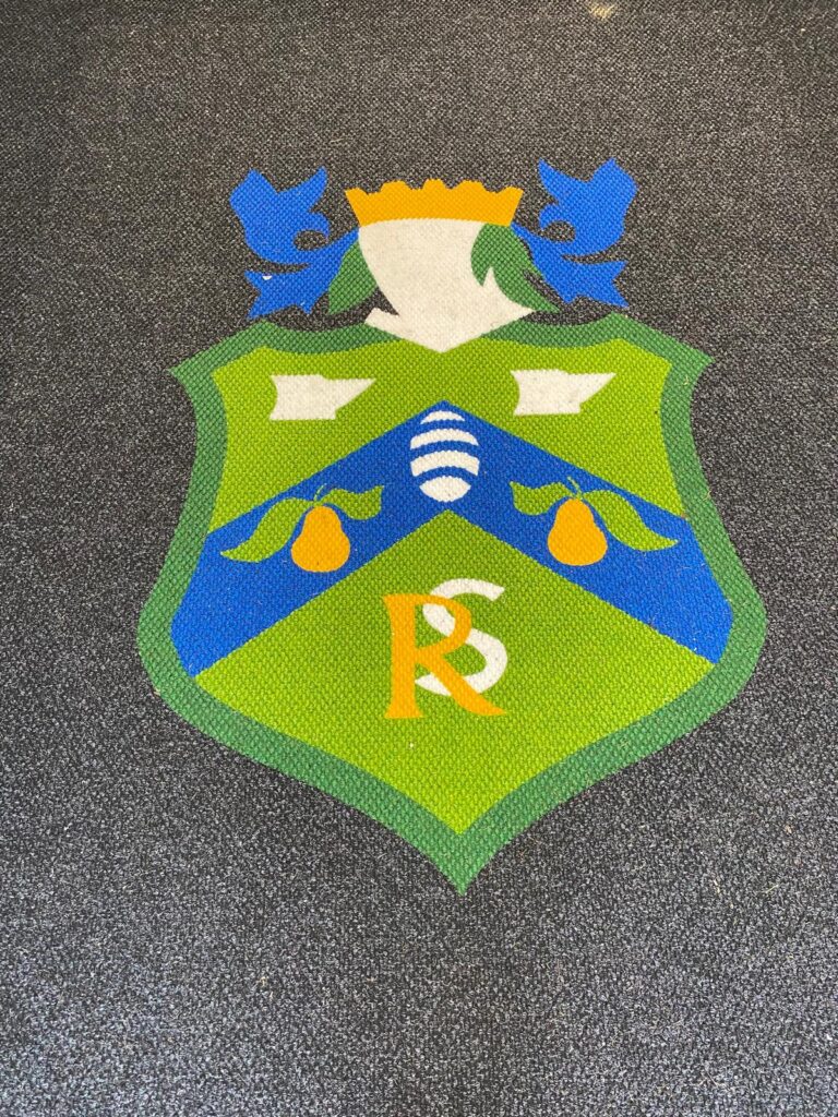 Redhill logo mat